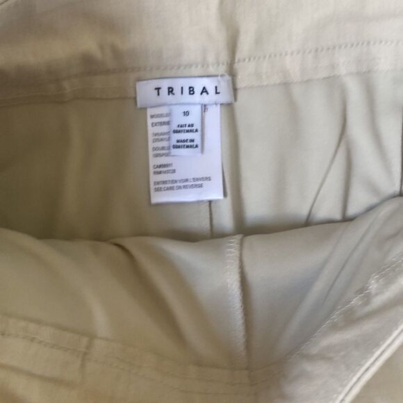 Von Maur Pull On Twill Skort Tribal collection Khaki 10 NWT in‎ packaging - Picture 7 of 8